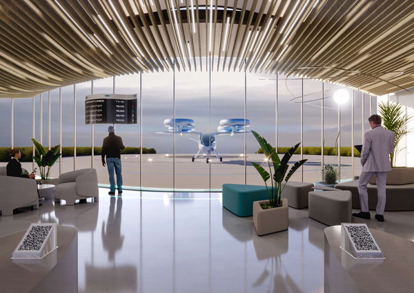 欧洲首个垂直机场今年年底推出！空中出租车要来了