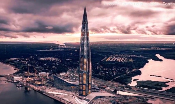 俄罗斯将建世界第二高楼：703米的螺旋大厦 太科幻了