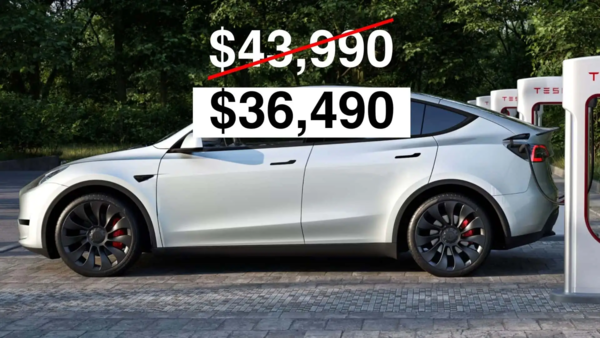 特斯拉两款车购车直降7500美元 model Y最低约26万元