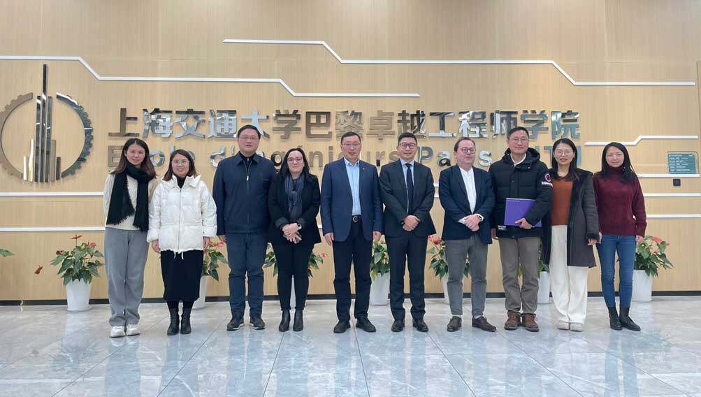 欧洲高等商学院与上海交通大学巴黎卓越工程师学院访问交流