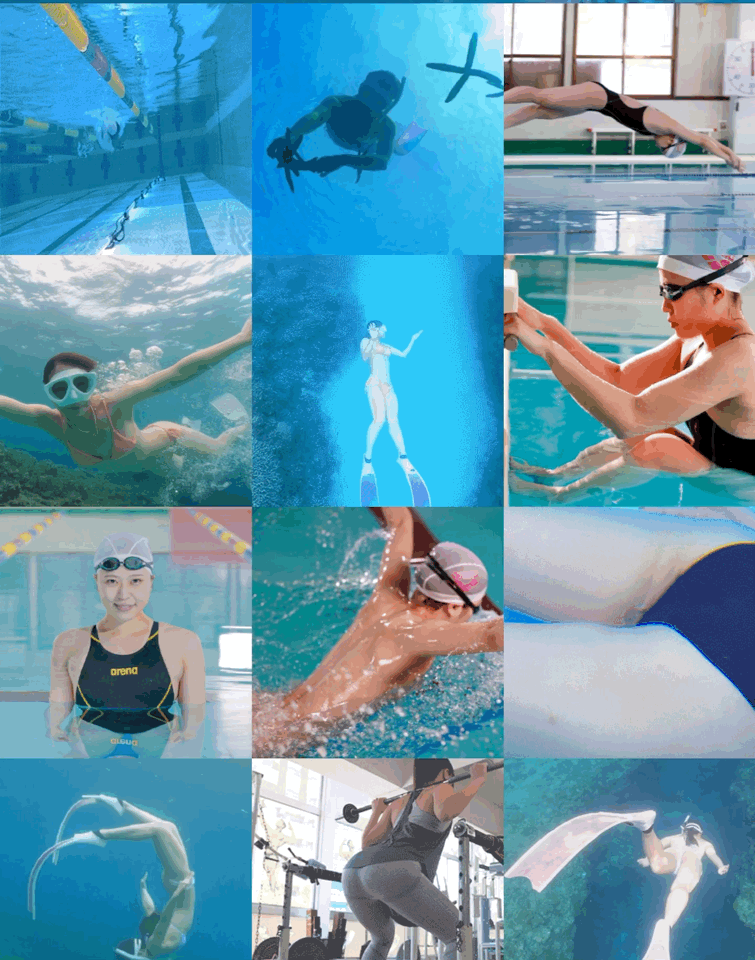STARS-424：一流的竞速游泳选手青木桃水下劈开腿！