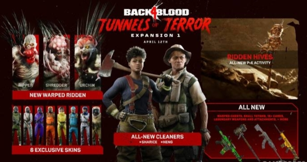《喋血复仇》公布“恐怖隧道”扩展包发售预告，将于4月12日发售