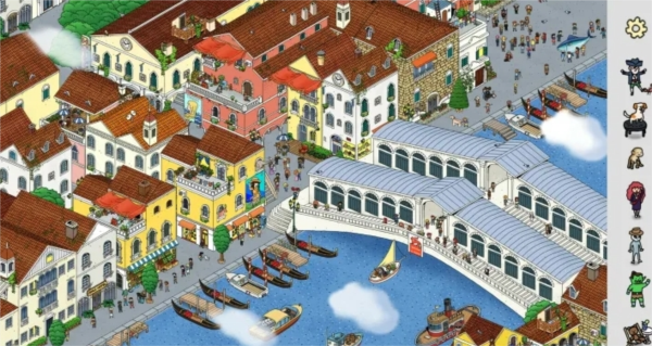 手绘寻物游戏《旅人苏菲亚》将于2024年发售